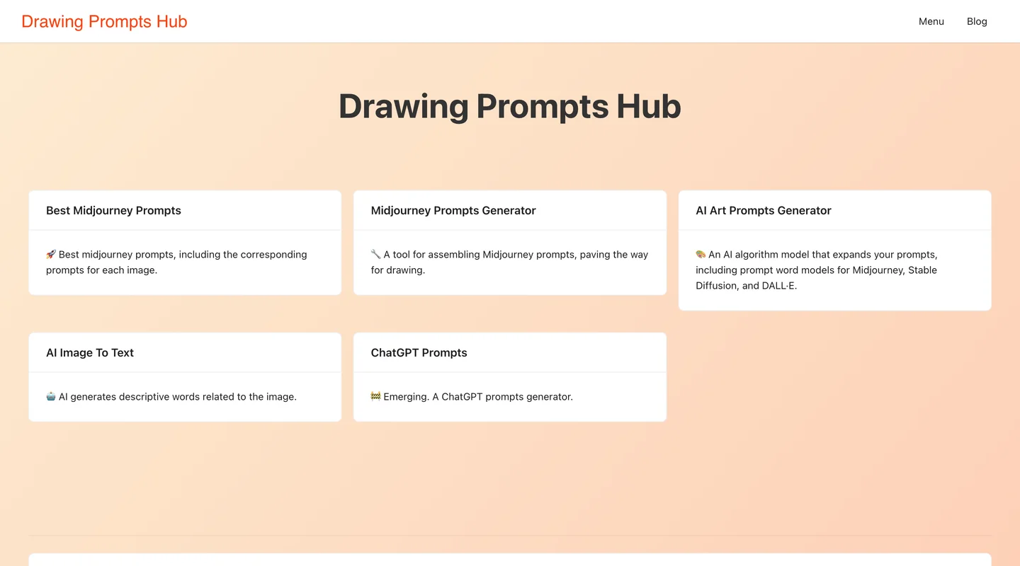 FireShot Capture 400 - Art prompt generator - Midjourney prompts - Stable diffusion prompts_ - drawingprompts.cc